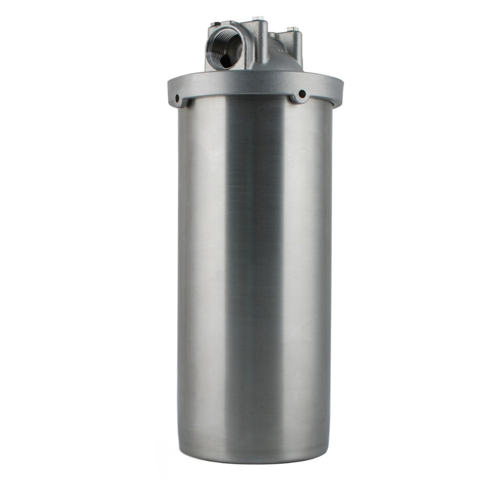 Магистральный фильтр Raifil HMF-10B, 10" Big Blue, синий, 1" BSP, с клапаном сброса давления